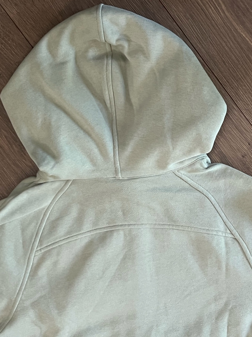NWT Lululemon Scuba Oversized Half-Zip Hoodie - Fog Green - XS/S - Picture 4 of 5
